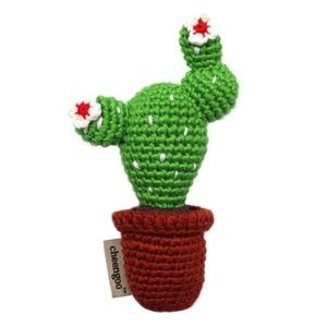 Crocheted Cactus Rattle